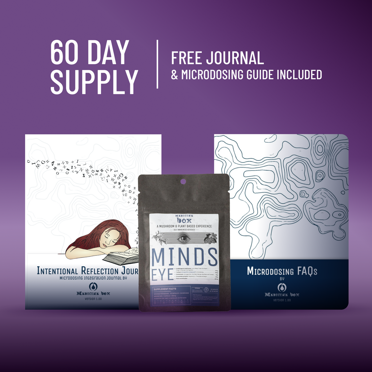 Microdose Starter Kit | Adaptogens, Nootropics & Mushroom Blend